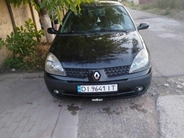 Чорний Рено Clio Symbol, об'ємом двигуна 1.4 л та пробігом 210 тис. км за 4500 $, фото 1 на Automoto.ua
