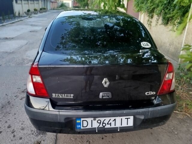 Чорний Рено Clio Symbol, об'ємом двигуна 1.4 л та пробігом 210 тис. км за 4500 $, фото 2 на Automoto.ua