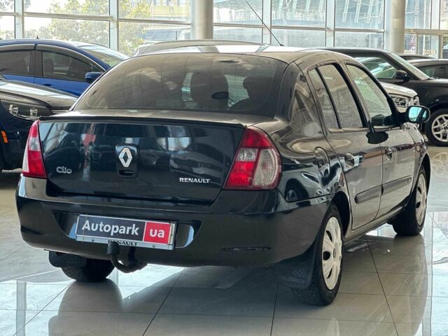 Черный Рено Clio Symbol, объемом двигателя 1.4 л и пробегом 174 тыс. км за 3990 $, фото 5 на Automoto.ua