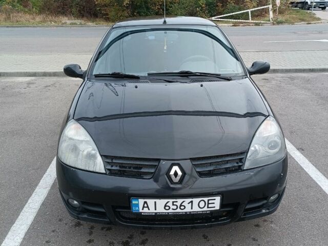 Черный Рено Clio Symbol, объемом двигателя 1.4 л и пробегом 267 тыс. км за 2650 $, фото 1 на Automoto.ua