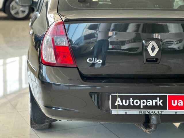 Черный Рено Clio Symbol, объемом двигателя 1.4 л и пробегом 174 тыс. км за 3990 $, фото 6 на Automoto.ua