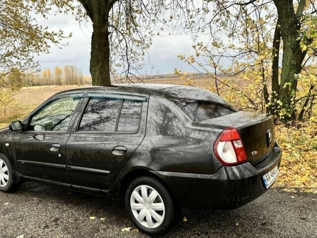 Рено Clio Symbol 2006 в Борисполе на Automoto.ua Черный Рено Clio Symbol, объемом двигателя 1.4 л и пробегом 312 тыс. км за 5015 $, фото 7 на Automoto.ua