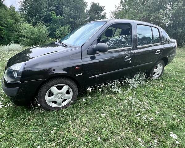 Чорний Рено Clio Symbol, об'ємом двигуна 1.4 л та пробігом 153 тис. км за 3200 $, фото 9 на Automoto.ua