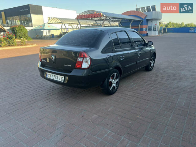 Черный Рено Clio Symbol, объемом двигателя 1.39 л и пробегом 237 тыс. км за 3600 $, фото 3 на Automoto.ua