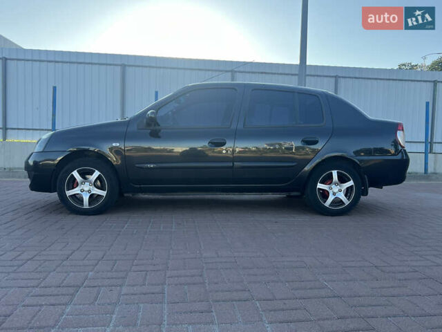 Черный Рено Clio Symbol, объемом двигателя 1.39 л и пробегом 270 тыс. км за 3400 $, фото 6 на Automoto.ua