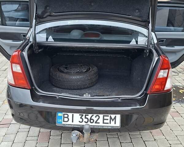 Рено Clio Symbol 2007 в Полтаве на Automoto.ua Черный Рено Clio Symbol, объемом двигателя 1.39 л и пробегом 218 тыс. км за 3500 $, фото 6 на Automoto.ua