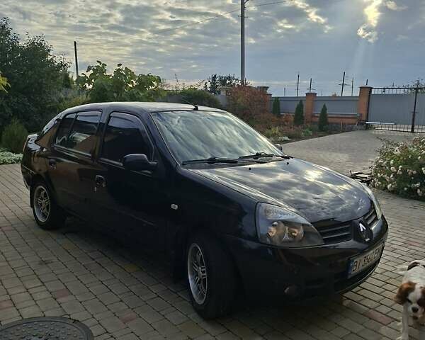 Рено Clio Symbol 2007 в Полтаве на Automoto.ua Черный Рено Clio Symbol, объемом двигателя 1.39 л и пробегом 218 тыс. км за 3500 $, фото 4 на Automoto.ua