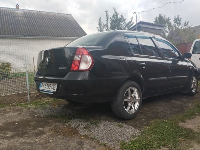 Черный Рено Clio Symbol, объемом двигателя 1.4 л и пробегом 2 тыс. км за 3000 $, фото 3 на Automoto.ua
