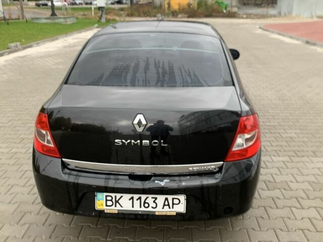 Черный Рено Clio Symbol, объемом двигателя 1.4 л и пробегом 274 тыс. км за 3500 $, фото 4 на Automoto.ua