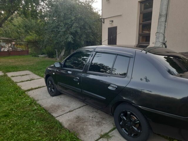Черный Рено Clio Symbol, объемом двигателя 1.4 л и пробегом 173 тыс. км за 2999 $, фото 8 на Automoto.ua