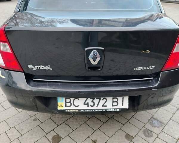 Рено Clio Symbol 2008 в Львове на Automoto.ua Черный Рено Clio Symbol, объемом двигателя 1.4 л и пробегом 145 тыс. км за 2500 $, фото 2 на Automoto.ua