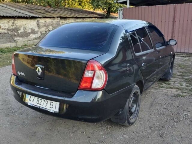 Черный Рено Clio Symbol, объемом двигателя 1.4 л и пробегом 300 тыс. км за 3200 $, фото 3 на Automoto.ua
