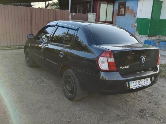 Черный Рено Clio Symbol, объемом двигателя 1.4 л и пробегом 300 тыс. км за 3200 $, фото 1 на Automoto.ua