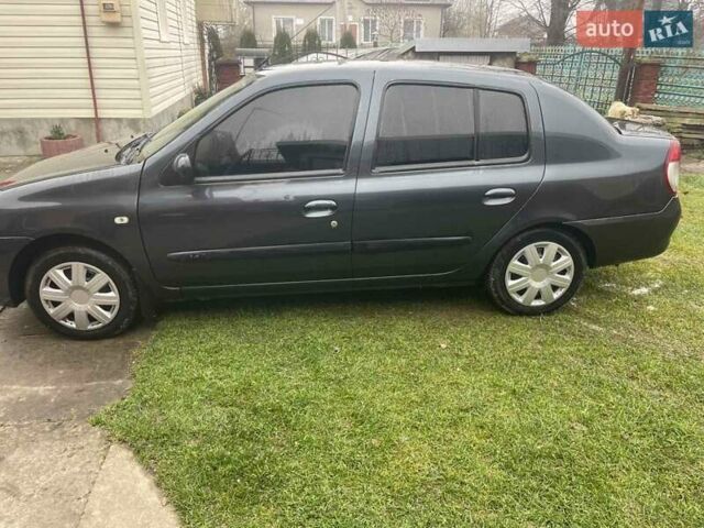 Черный Рено Clio Symbol, объемом двигателя 1.4 л и пробегом 187 тыс. км за 2700 $, фото 3 на Automoto.ua