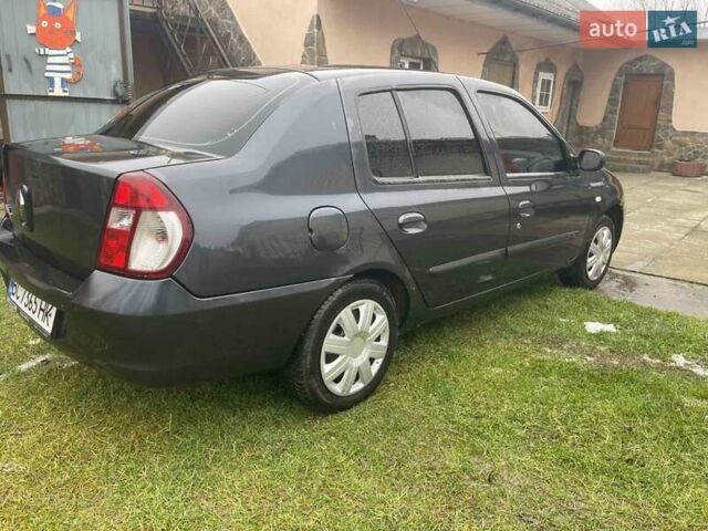 Черный Рено Clio Symbol, объемом двигателя 1.4 л и пробегом 187 тыс. км за 2700 $, фото 5 на Automoto.ua