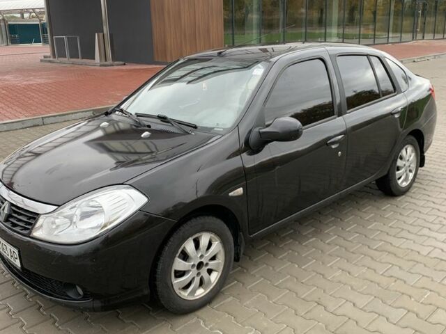 Черный Рено Clio Symbol, объемом двигателя 1.4 л и пробегом 274 тыс. км за 3500 $, фото 1 на Automoto.ua