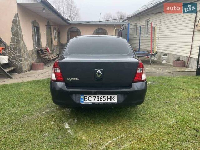 Черный Рено Clio Symbol, объемом двигателя 1.4 л и пробегом 187 тыс. км за 2700 $, фото 6 на Automoto.ua