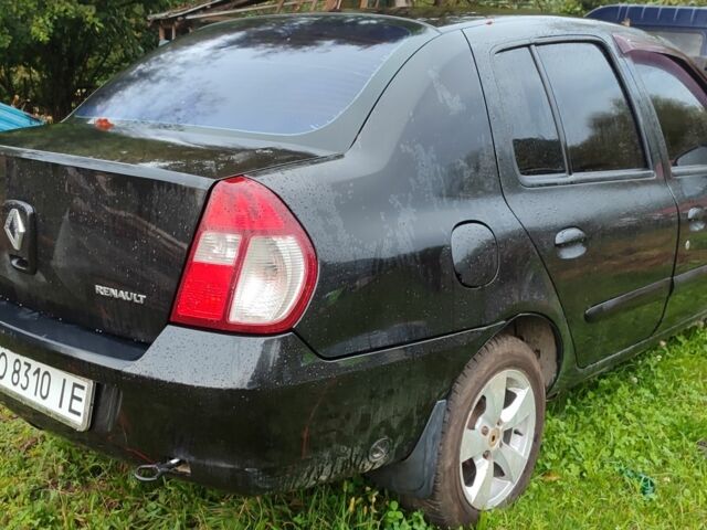 Черный Рено Clio Symbol, объемом двигателя 1.4 л и пробегом 300 тыс. км за 2700 $, фото 5 на Automoto.ua