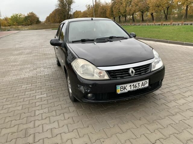 Черный Рено Clio Symbol, объемом двигателя 1.4 л и пробегом 274 тыс. км за 3500 $, фото 8 на Automoto.ua