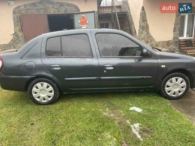 Черный Рено Clio Symbol, объемом двигателя 1.4 л и пробегом 187 тыс. км за 2700 $, фото 2 на Automoto.ua