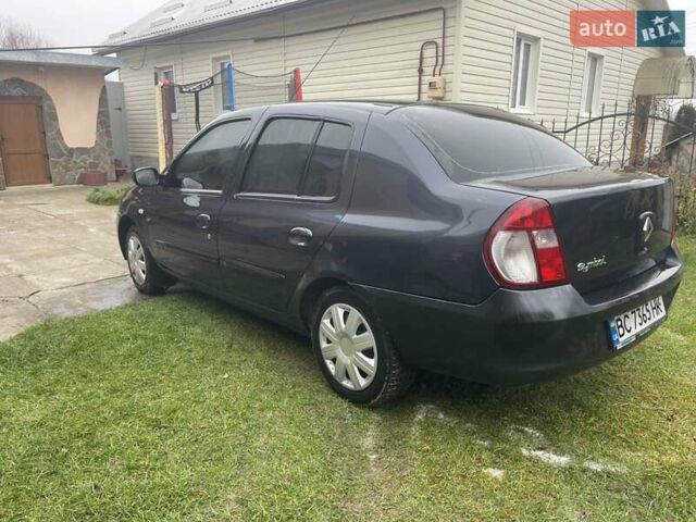 Черный Рено Clio Symbol, объемом двигателя 1.4 л и пробегом 187 тыс. км за 2700 $, фото 4 на Automoto.ua