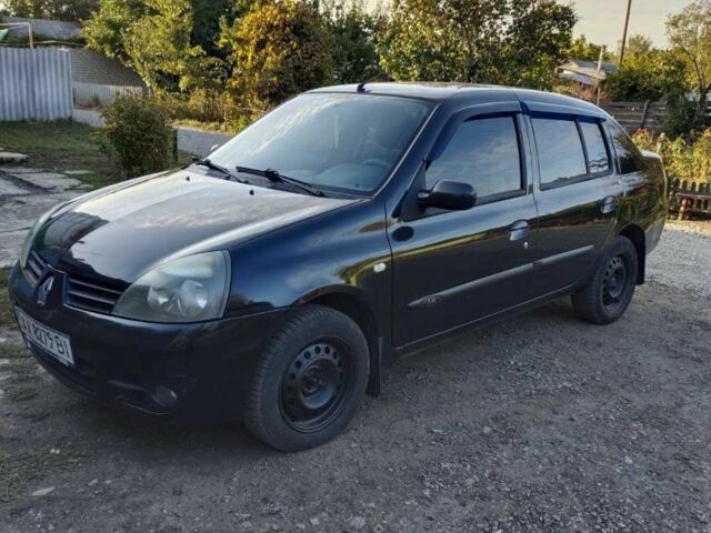 Черный Рено Clio Symbol, объемом двигателя 1.4 л и пробегом 300 тыс. км за 3200 $, фото 6 на Automoto.ua