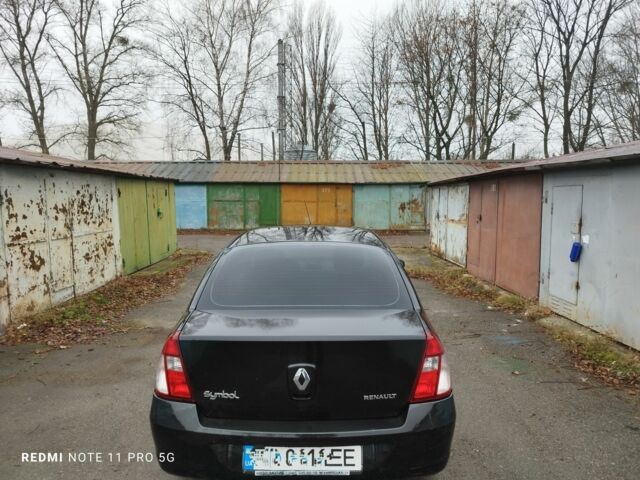 Черный Рено Clio Symbol, объемом двигателя 1.4 л и пробегом 157 тыс. км за 3000 $, фото 3 на Automoto.ua