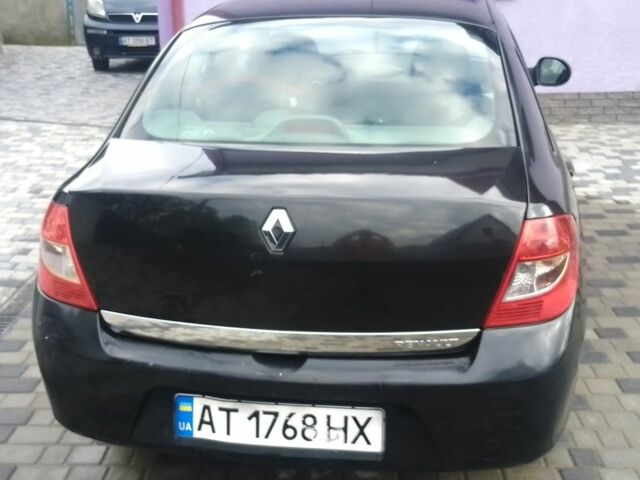 Черный Рено Clio Symbol, объемом двигателя 1.4 л и пробегом 257 тыс. км за 3600 $, фото 5 на Automoto.ua