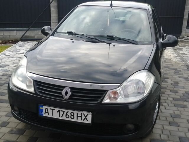 Черный Рено Clio Symbol, объемом двигателя 1.4 л и пробегом 257 тыс. км за 3600 $, фото 9 на Automoto.ua