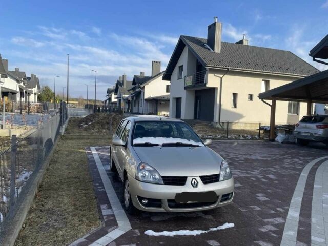 Коричневый Рено Clio Symbol, объемом двигателя 1.4 л и пробегом 81 тыс. км за 4500 $, фото 3 на Automoto.ua