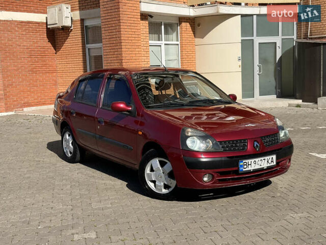 Красный Рено Clio Symbol, объемом двигателя 1.4 л и пробегом 421 тыс. км за 2777 $, фото 2 на Automoto.ua
