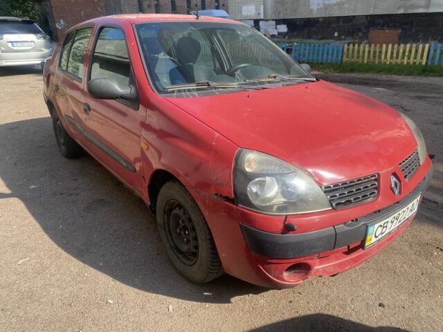 Червоний Рено Clio Symbol, об'ємом двигуна 1.4 л та пробігом 270 тис. км за 1650 $, фото 5 на Automoto.ua