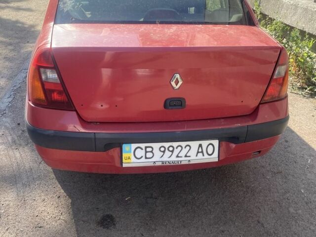 Червоний Рено Clio Symbol, об'ємом двигуна 1.4 л та пробігом 270 тис. км за 1650 $, фото 3 на Automoto.ua