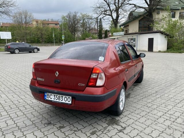 Червоний Рено Clio Symbol, об'ємом двигуна 1.4 л та пробігом 310 тис. км за 3000 $, фото 13 на Automoto.ua