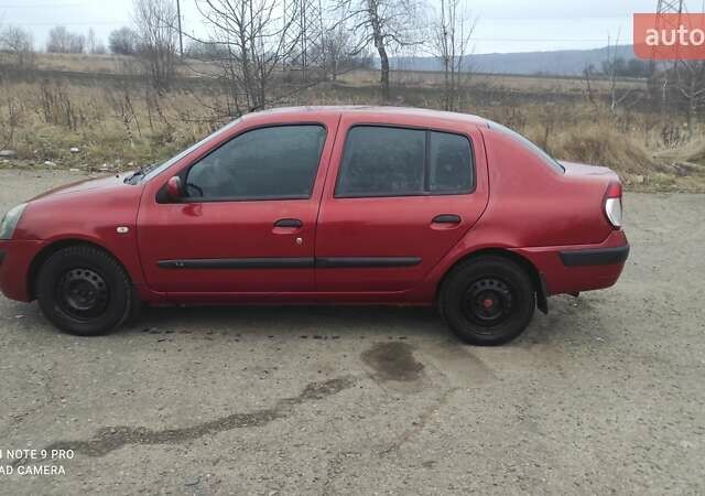 Красный Рено Clio Symbol, объемом двигателя 1.39 л и пробегом 198 тыс. км за 3399 $, фото 19 на Automoto.ua