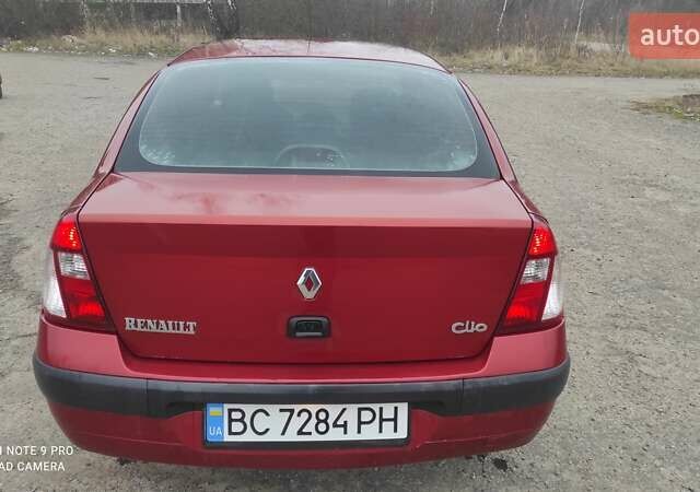 Красный Рено Clio Symbol, объемом двигателя 1.39 л и пробегом 198 тыс. км за 3399 $, фото 15 на Automoto.ua