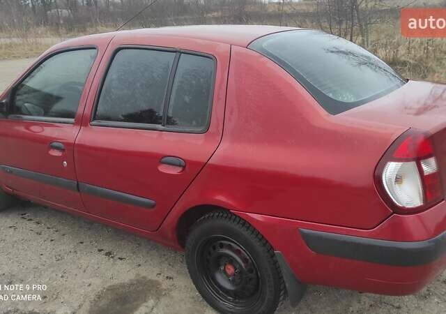 Красный Рено Clio Symbol, объемом двигателя 1.39 л и пробегом 198 тыс. км за 3399 $, фото 20 на Automoto.ua