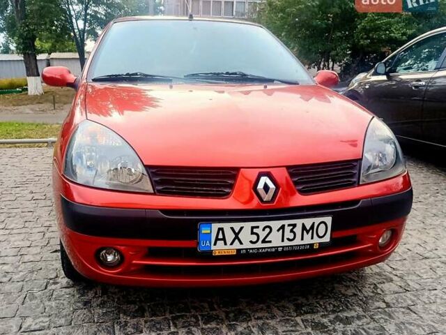 Червоний Рено Clio Symbol, об'ємом двигуна 1.4 л та пробігом 229 тис. км за 4399 $, фото 3 на Automoto.ua