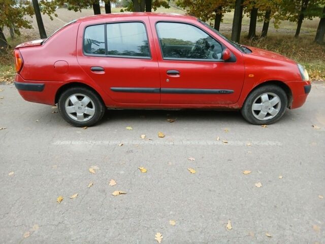 Рено Clio Symbol 2005 в Черняхове на Automoto.ua Красный Рено Clio Symbol, объемом двигателя 1.4 л и пробегом 71 тыс. км за 2750 $, фото 1 на Automoto.ua
