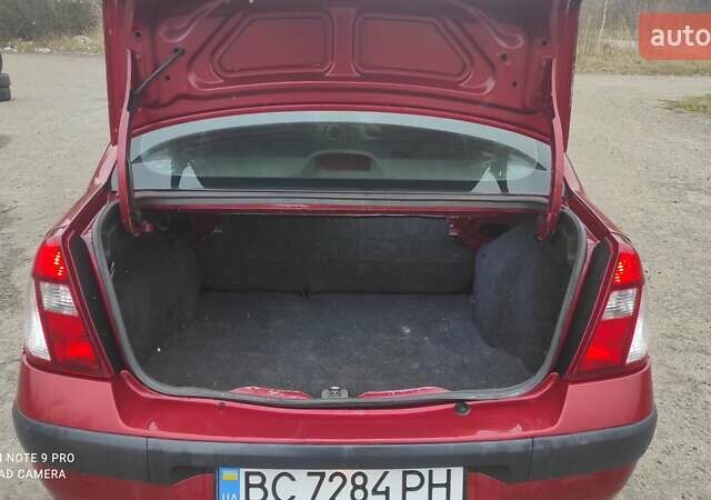 Червоний Рено Clio Symbol, об'ємом двигуна 1.39 л та пробігом 198 тис. км за 3600 $, фото 6 на Automoto.ua
