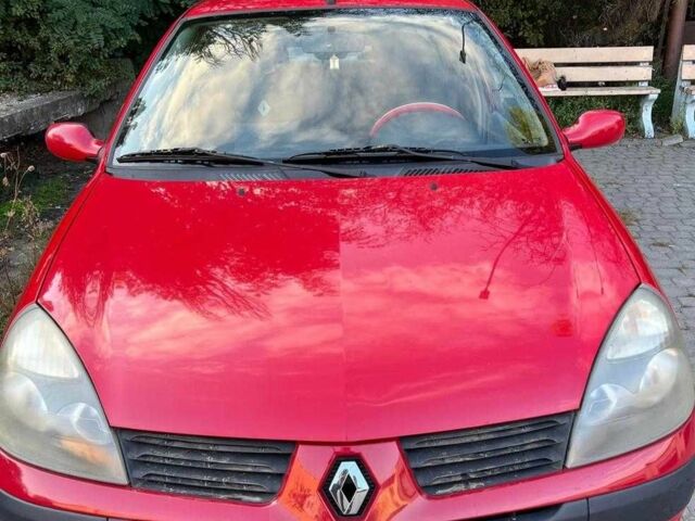 Червоний Рено Clio Symbol, об'ємом двигуна 1.4 л та пробігом 170 тис. км за 3650 $, фото 1 на Automoto.ua