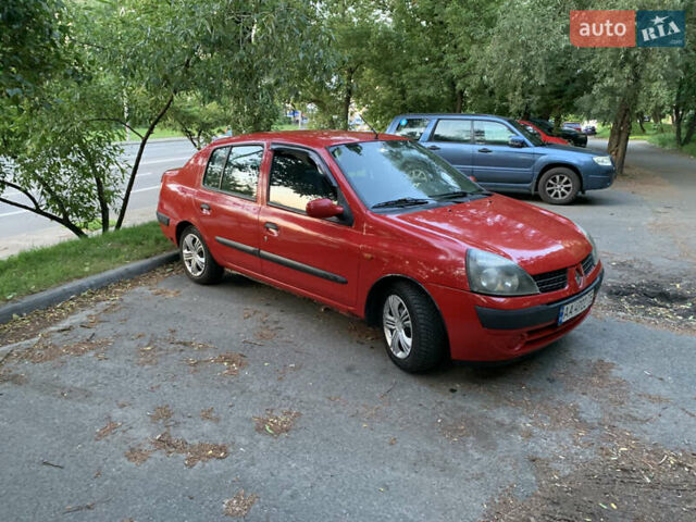 Красный Рено Clio Symbol, объемом двигателя 1.39 л и пробегом 302 тыс. км за 2800 $, фото 4 на Automoto.ua