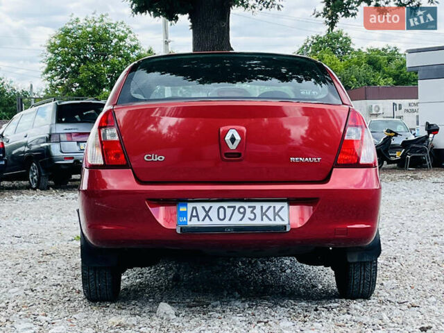 Красный Рено Clio Symbol, объемом двигателя 1.39 л и пробегом 179 тыс. км за 4700 $, фото 8 на Automoto.ua