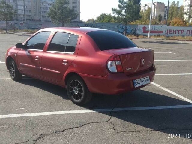 Червоний Рено Clio Symbol, об'ємом двигуна 1.4 л та пробігом 203 тис. км за 3800 $, фото 2 на Automoto.ua