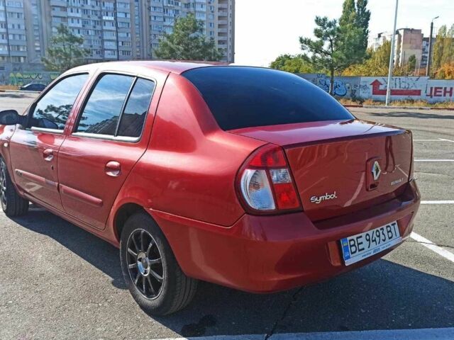 Червоний Рено Clio Symbol, об'ємом двигуна 1.4 л та пробігом 203 тис. км за 3800 $, фото 6 на Automoto.ua