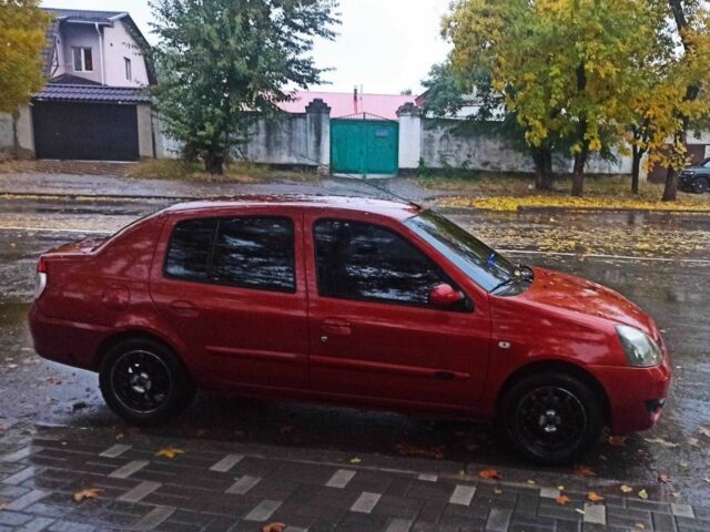 Червоний Рено Clio Symbol, об'ємом двигуна 1.4 л та пробігом 203 тис. км за 3800 $, фото 4 на Automoto.ua