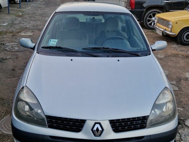 Серый Рено Clio Symbol, объемом двигателя 1.4 л и пробегом 172 тыс. км за 3300 $, фото 1 на Automoto.ua