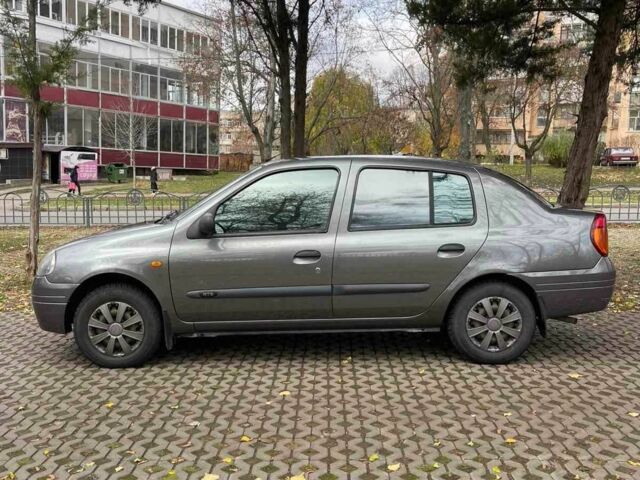 Серый Рено Clio Symbol, объемом двигателя 1.4 л и пробегом 231 тыс. км за 2450 $, фото 4 на Automoto.ua