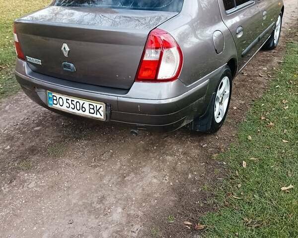 Серый Рено Clio Symbol, объемом двигателя 1.4 л и пробегом 277 тыс. км за 2799 $, фото 10 на Automoto.ua
