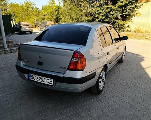 Серый Рено Clio Symbol, объемом двигателя 1.4 л и пробегом 276 тыс. км за 2450 $, фото 12 на Automoto.ua